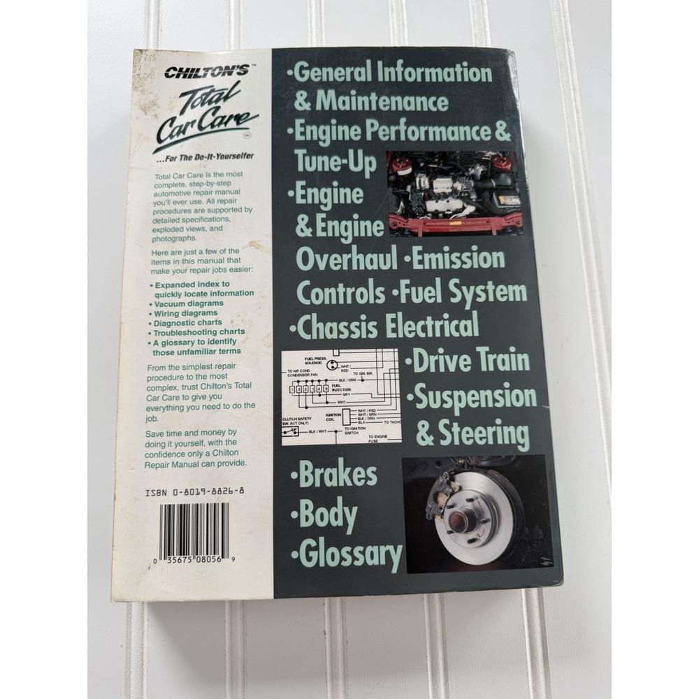 Chilton General Motors Astro Safari 1985-96 Repair Service Manual 28100 - Picture 3 of 4